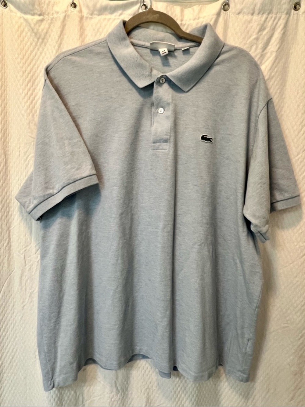 Lacoste Men’s Baby Blue Polo Shirt 3X